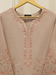 2 Piece - Embroidered Khaddar Suit S112941