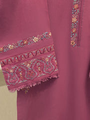 2 Piece - Embroidered Khaddar Suit S112939