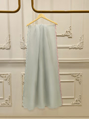 3 Piece- Pure Embroidered Sheesha Silk Suit S112962