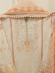3 Piece - Digital Printed Cambric Suit S112978