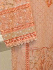 3 Piece - Digital Printed Cambric Suit S112984