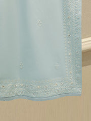 2 Piece - Embroidered Cambric Suit S113111