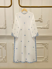 3 Piece - Embroidered Cambric Suit S113108