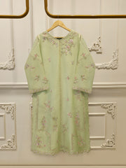 Pure Embroidered Sheesha Silk Shirt S113107