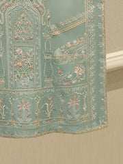 2 Piece- Pure Embroidered Sheesha Silk Suit S113115