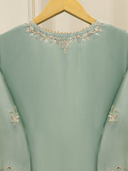 2 Piece- Pure Embroidered Sheesha Silk Suit S113115