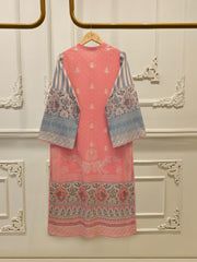 Digital Printed Embroidered Cambric Shirt S113113