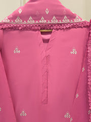 3 Piece - Pure Embroidered Cambric Suit S113417