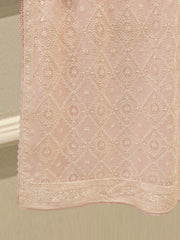 3 Piece - Pure Embroidered Cotton Net Suit S113563