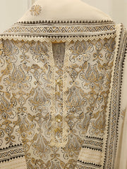 3 Piece - Hand Block Printed Kora Cotton Suit S113587