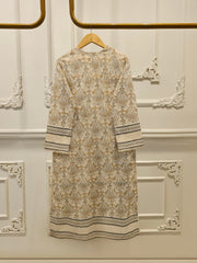 3 Piece - Hand Block Printed Kora Cotton Suit S113587