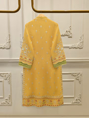 3 Piece - Pure Embroidered Cotton Net Suit S113618