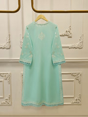 3 Piece - Embroidered Cambric Suit S113601
