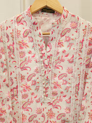 2 Piece - Digital Printed Cambric Suit S113615