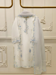 3 Piece- Pure Sheesha Silk Embroidered Suit S113782