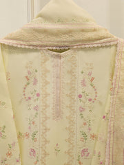 2 Piece - Embroidered Cambric Suit S114015