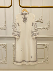 2 Piece - Embroidered Kora Cotton Suit S114090