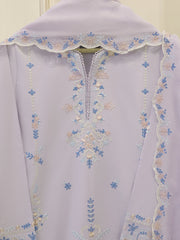 2 Piece - Embroidered Cambric Suit S114213