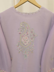 3 Piece - Embroidered Kora Cotton Suit WS00305