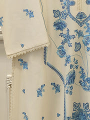 3 Piece - Embroidered Cambric Suit S114281
