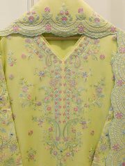 2 Piece - Embroidered Kora Cotton Suit S114280