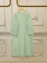 2 Piece- Pure Sheesha Silk Embroidered Suit S114329
