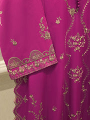 3 Piece - Embroidered Cambric Suit S114362