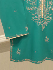 2 Piece - Embroidered Cambric Suit S114366