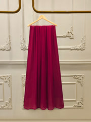 3 Piece - Pure Embroidered Korean Silk Suit S114377