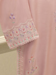 2 Piece - Pure Embroidered Korean Silk Suit S114402