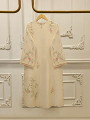 3 Piece - Pure Khaddi Silk Embroidered S114405
