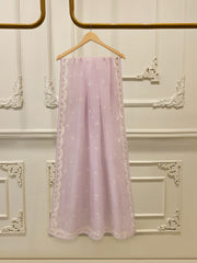 3 Piece - Pure Embroidered Korean Silk Suit S114440