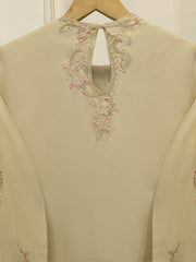 3 Piece - Pure Khaddi Silk Embroidered S114431