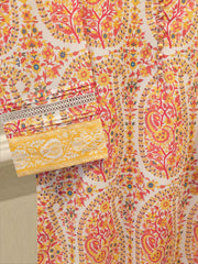2-Piece Digital Printed Cambric Suit S114677
