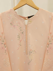 2 Piece - Embroidered Cambric Suit S114704