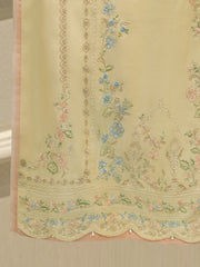 3 Piece - Pure Khaddi Silk Embroidered Suit S114762