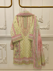 2-Piece Digital Printed Cambric Suit S114805