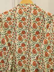 Elegant Digital Printed Cambric Shirt S114242