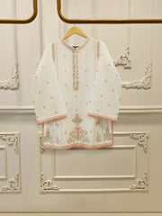 2 Piece - Embroidered Cambric Suit S114944
