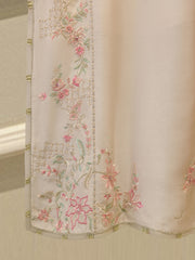 3 Piece- Pure Shisha Silk Embroidered Suit S114948