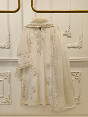 3 Piece- Pure Shisha Silk Embroidered Suit S114942