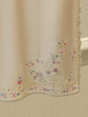 3 Piece- Pure Shisha Silk Embroidered Suit S114942