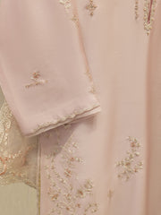 3 Piece- Pure Shisha Silk Embroidered Suit S115042