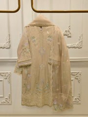 3 Piece - Embroidered Khadi Silk Suit WS00395