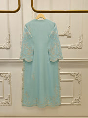 3 Piece - Pure Khaddi Silk Embroidered Suit S115136