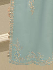 3 Piece - Pure Khaddi Silk Embroidered Suit S115136