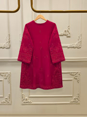 3 Piece - Pure Khaddi Silk Embroidered Suit S115156