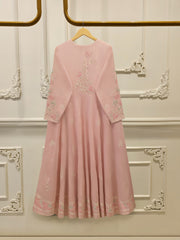3 Piece - Embroidered Khadi Silk Suit WS00403