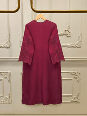 3 Piece- Pure Sheesha Silk Embroidered Suit S115228