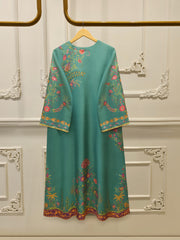 2-Piece Pure Printed Silk Suit with Khadi Silk Pants S115262